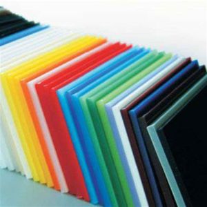Cast Acrylic Sheet With High Density 1.2g/Cm3 Heat Resistance 140C E0 Formaldehy