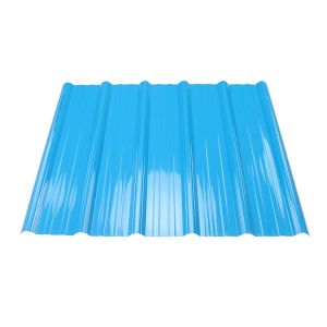 UPVC Roofing Sheet 2.5mm Thick Heat Insulation Spanish Style