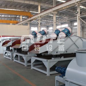 3800 KG Sand Dewatering Vibrating Screen Machine Excellent Performance