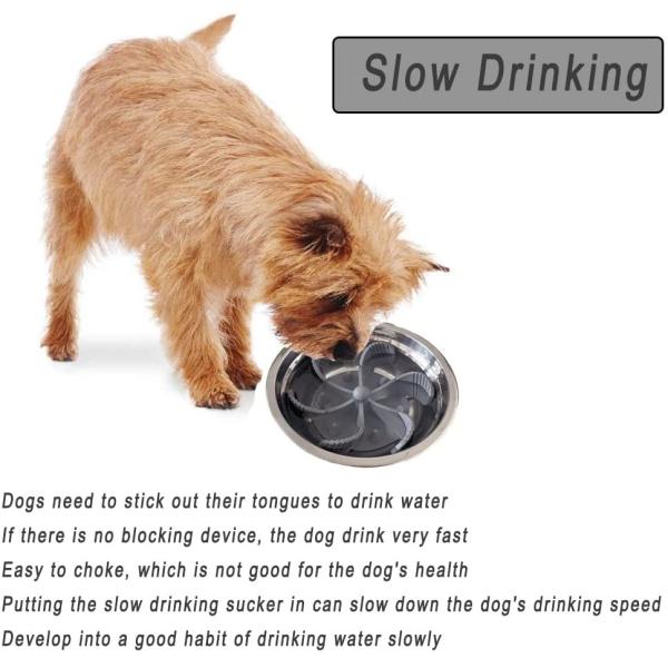 Silicone Slow Feeder Insert Sucker For Small Medium Larger Dog And Cat Eating