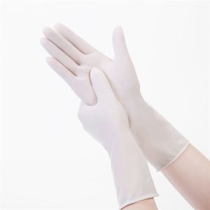 Quality Nitrile / Latex Disposable Medical Gloves Breathable Multifunctional Easy To Use for sale
