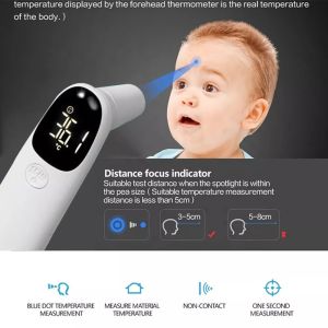 Non Contact Ear Forehead Digital Temperature Thermometer Infrared Medical