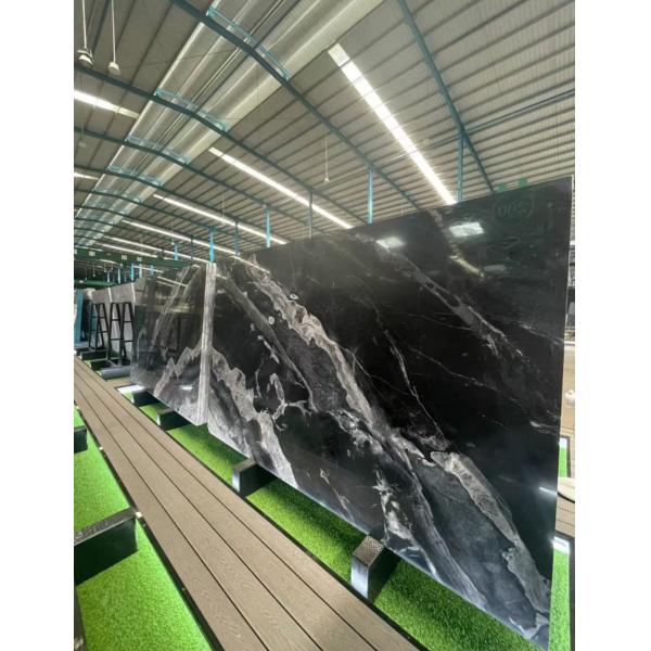 Modern Cosmic Black Granite Polished for Interior Kitchen Counter Tops and Wall Panel