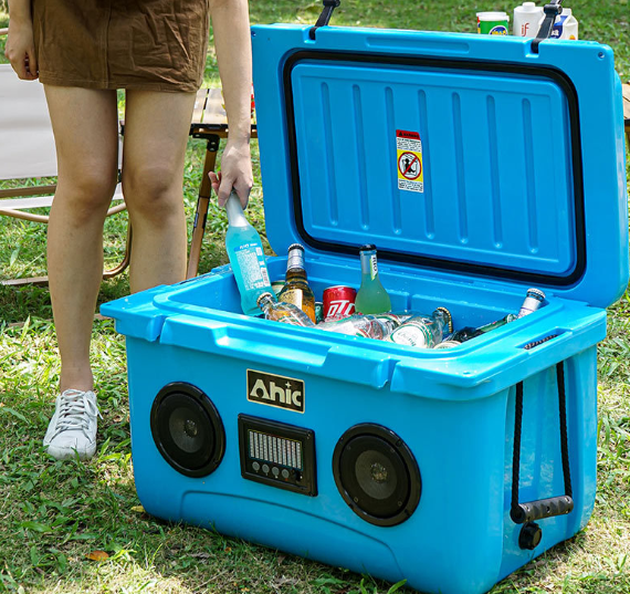 Outdoor Camping Bluetooth Audio Insulation Box Sea Fishing Party Entertainment Outdoor Activities Refrigerated Bluetooth Insulation Box