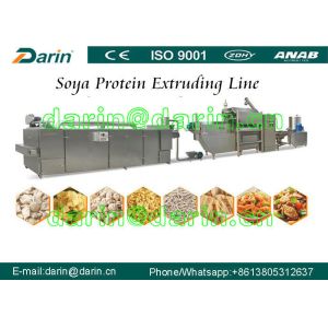 Quality Continuous &amp; Automatic Soya Extruder Machine for sale