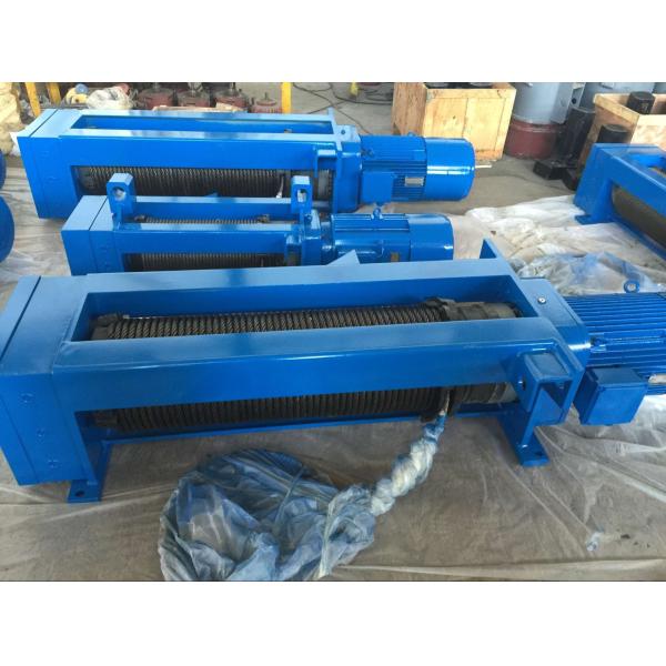 Buy Foot Mounted 2/1 4/1 Rope Hoist With Electromagnetic Brake at wholesale prices