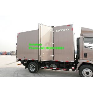 Manual Container 10t Cargo Van Truck