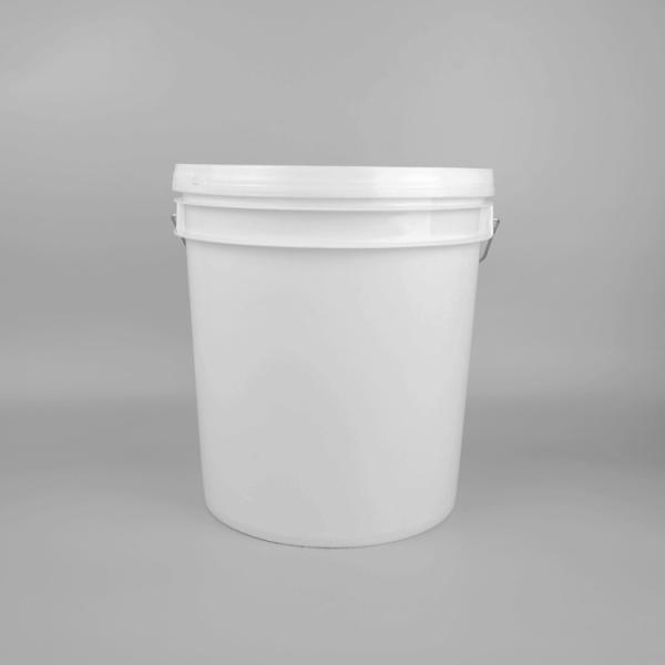 Buy 14 Liter White Plastic Fertilizer Bucket With Color Printing Film at wholesale prices