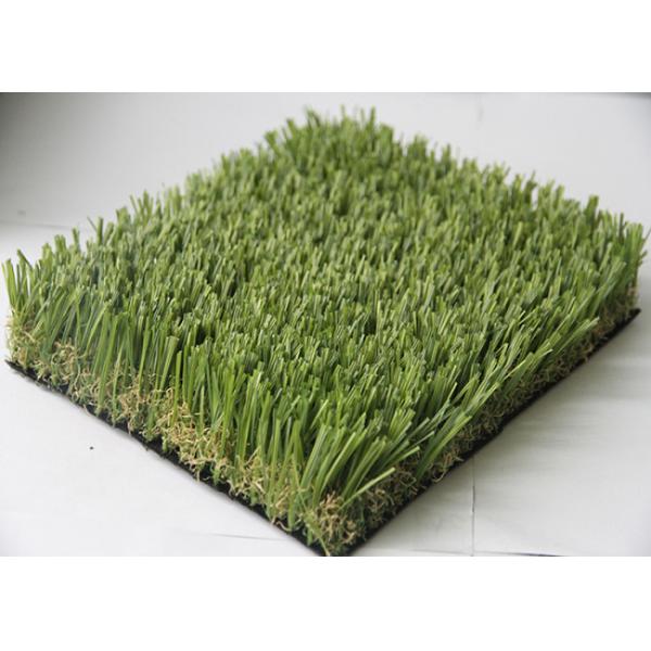 Decorative Outdoor Landscaping Artificial Grass S Shape Yarn 11200 Dtex