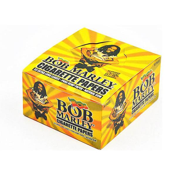 Bob Marley Cigarette Paper Roll 110mm Translucent Hemp Fiber Material