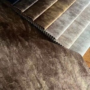 100% Polyester Velvet Sofa Fabric Printed Embossed Velvet Fabric Sofa Fabric
