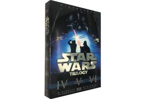 China Star Wars Trilogy Episodes IV-VI DVD Movie TV Series DVD Action Sci-fi DVD Wholesale Supplier on sale