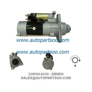 128000-6170 128000-7280 - DENSO Starter Motor 24V 4.5KW 11T MOTORES DE ARRANQUE