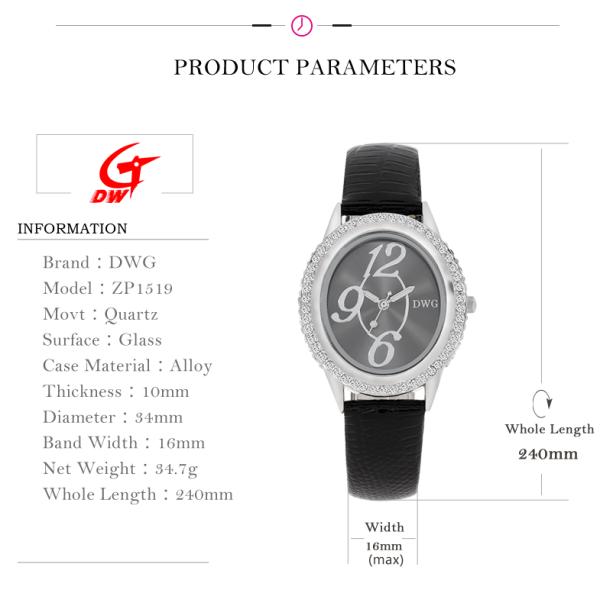 Dress Quartz Pc20 Womens Fashion Watch Decorative Ladies Watch