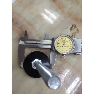 K058 50mm nylon plastic base furniture leg with turning thread