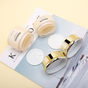 Screen Printing 30g 50g Cosmetic Packaging Set Screw Neck