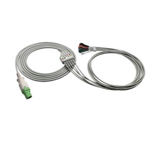 Quality Drager Siemens 7Pin one-piece Cable and Leadwire 3.6m TPU jacker for sale