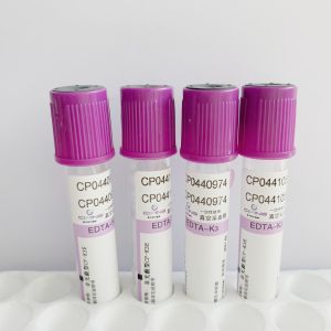 Professional Specimen EDTA Blood Test Tube Accurate Vacuum Draw Volume