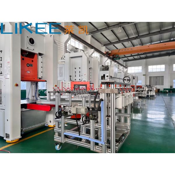 Factory display of aluminum foil container machine