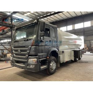 24cbm 12mt Sinotruk HOWO 6X4 Gas Cylinder Filling Truck