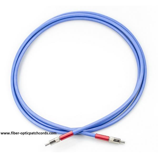 Armored 3mm SMA905 To SMA905 Laser Quartz Optical Fiber Patch Cord 50µM 100µM 300µM 600µM