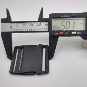 Square Replacement Backpack Plastic Buckle 46.3mm*50.1mm