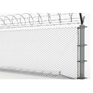 Quality 9 Gauge 5*5cm 6 Feet Chain Link Fence Galvanized Diamond Mesh Wire For Farm for sale