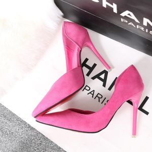 ZM020 8915-3 Korean Style Fashion Simple Stiletto High-Heeled Suede Thin,