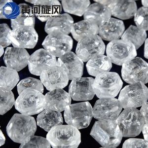 Rough Artificially Grown Diamonds Round Cut Russia Mossinate Diamond