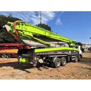 Quality Placing boom pump Hopper Accessory Sheet Metal and System Check for Zoomlion 56m Concrete Pump Truck for sale