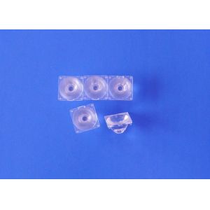Quality Narrow Square Single Led Light Lens 22mm Diameter for sale