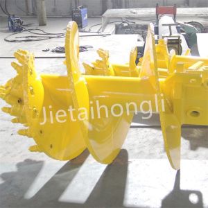 Quality ISO9001 Rotary Spare Parts Rig Auger Bucket For Foundation Drilling Construction for sale