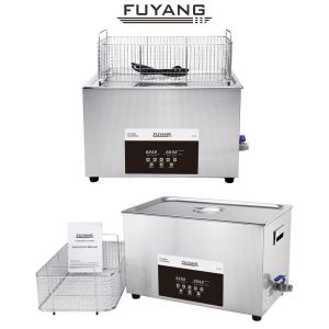 China Benchtop Customized Ultrasonic Cleaner 600 Watt 22L 480W SUS304 For Stamping Oil / Finstock / Wax on sale