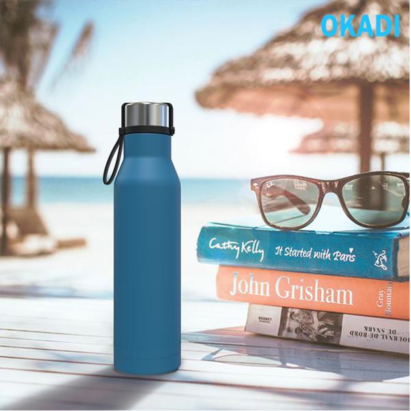 750ml Double Wall The Best Vacuum Insulated Stainless Steel Water Bottle Metal Thermos Flask Stainless Steel Sports Water Bottle
