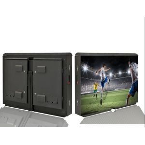 Outdoor P10mm LED Perimeter Aluminum Cabinet 6000nits High Brightness 3840Hz