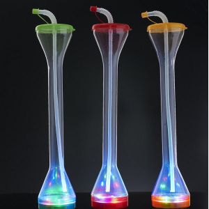 40cm Height Recycling Sustainable 900ml PET Slush Yard Cups