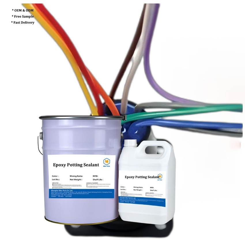 Two-component High thermal conductivity Epoxy potting of electronic component