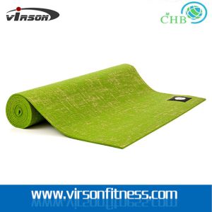 Virson Custom lable logo jute yoga mat/jute yoga matt