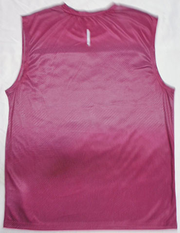 Embroidery Elastic Quick Dry Mens Sleeveless Tank Top Mens Running Tank Pink