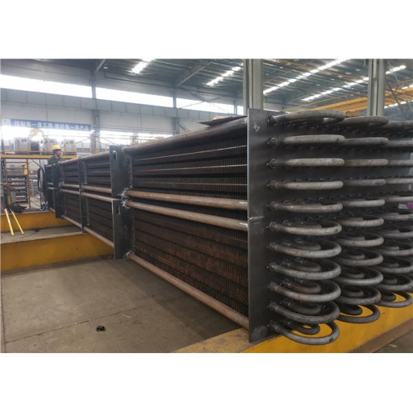 Buy 3.2mm Thickness  Exhaust Gas H Finned Tube Boiler Economizer at wholesale prices