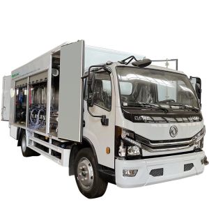 Vacuum Pump Automatic Movable Herringbone Milking Parlor In Truck