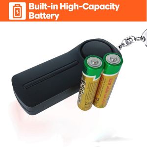 Lightweight Women'S Siren Alarm Keychain Logo Printed FCC Certificate