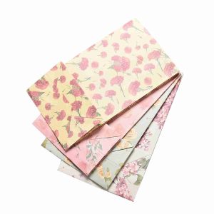 OEM 3 Lb Flower Printing Gift Sweet Paper Bread Bags For Party Favour Wedding