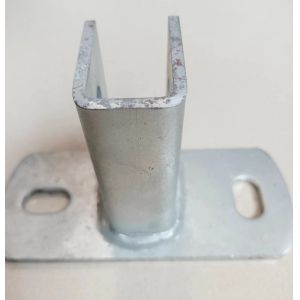 ODM Silver Polished Strut Channel Fittings Electrical Strut Channel Accessories