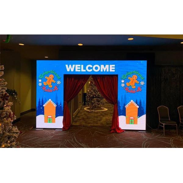 Die Cast Aluminum Cabinet Cob LED Screen For Information Or Advertisements