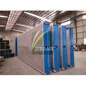 Flat Roof Light Steel 2600mm High Foldable Container House Fireproof