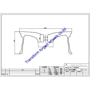 Quality TM200804 20X8 inches forged wheels monoblock wheels blanks Dimple style barrel and rims for sale