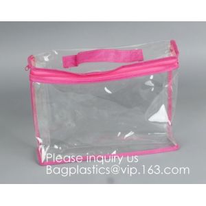 Clothes Storage Bag Organizer with Reinforced Handle,Vinyl Storage Bag for