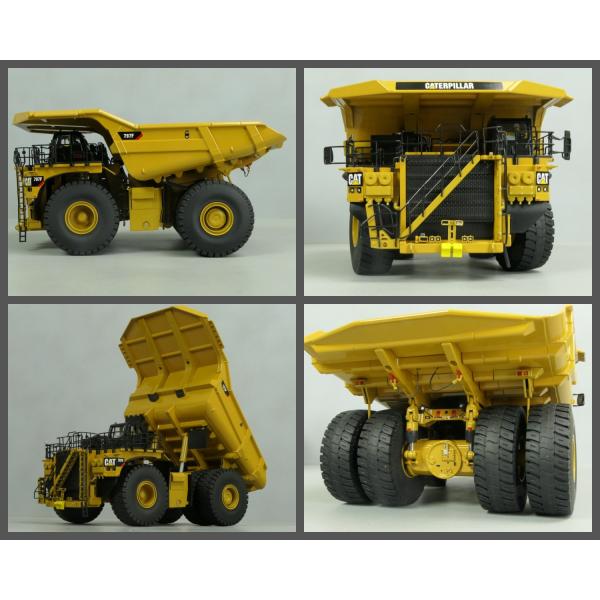 DM New 1:50 Scale CAT 797F Large Mining Dump Truck Die-cast Model 85655