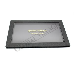 Acrylic Window Paper Makeup Palette 175m Magnetic Length Empty Cosmetic